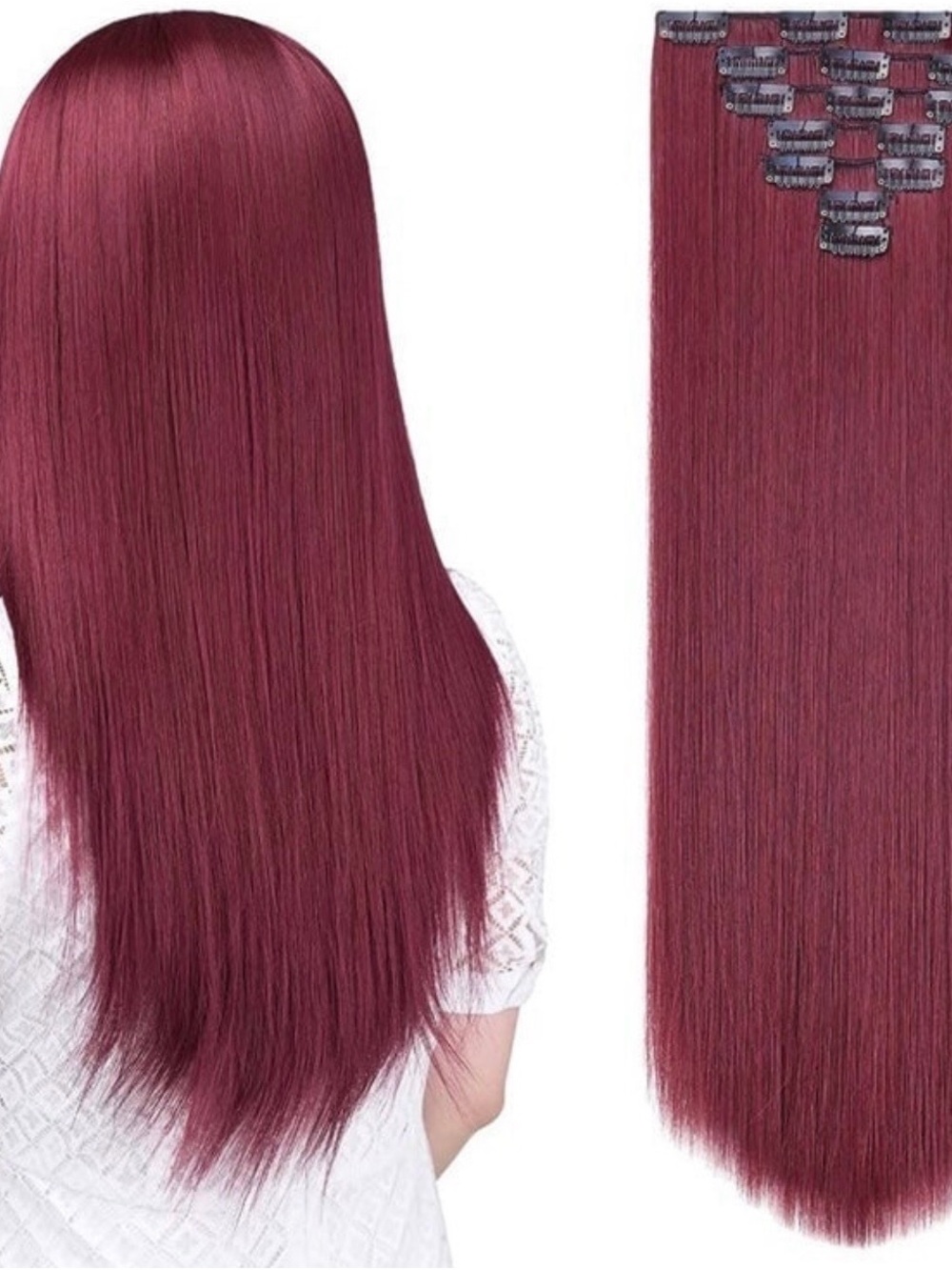 7Pcs Clip in Hair Extension